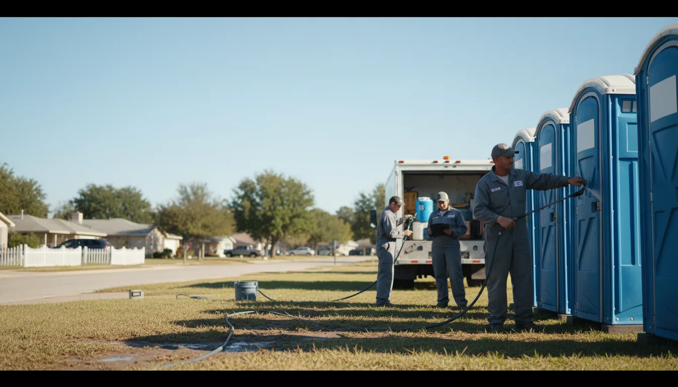 Long-Term Portable Toilet Rental in Downs, IL near me